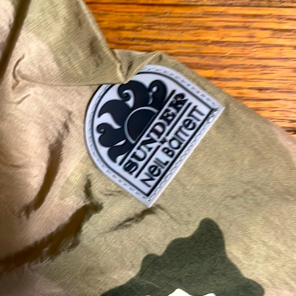 Sundek by Neil Barrett camouflage nylon bomber jacket, size large - Picture 3 of 11